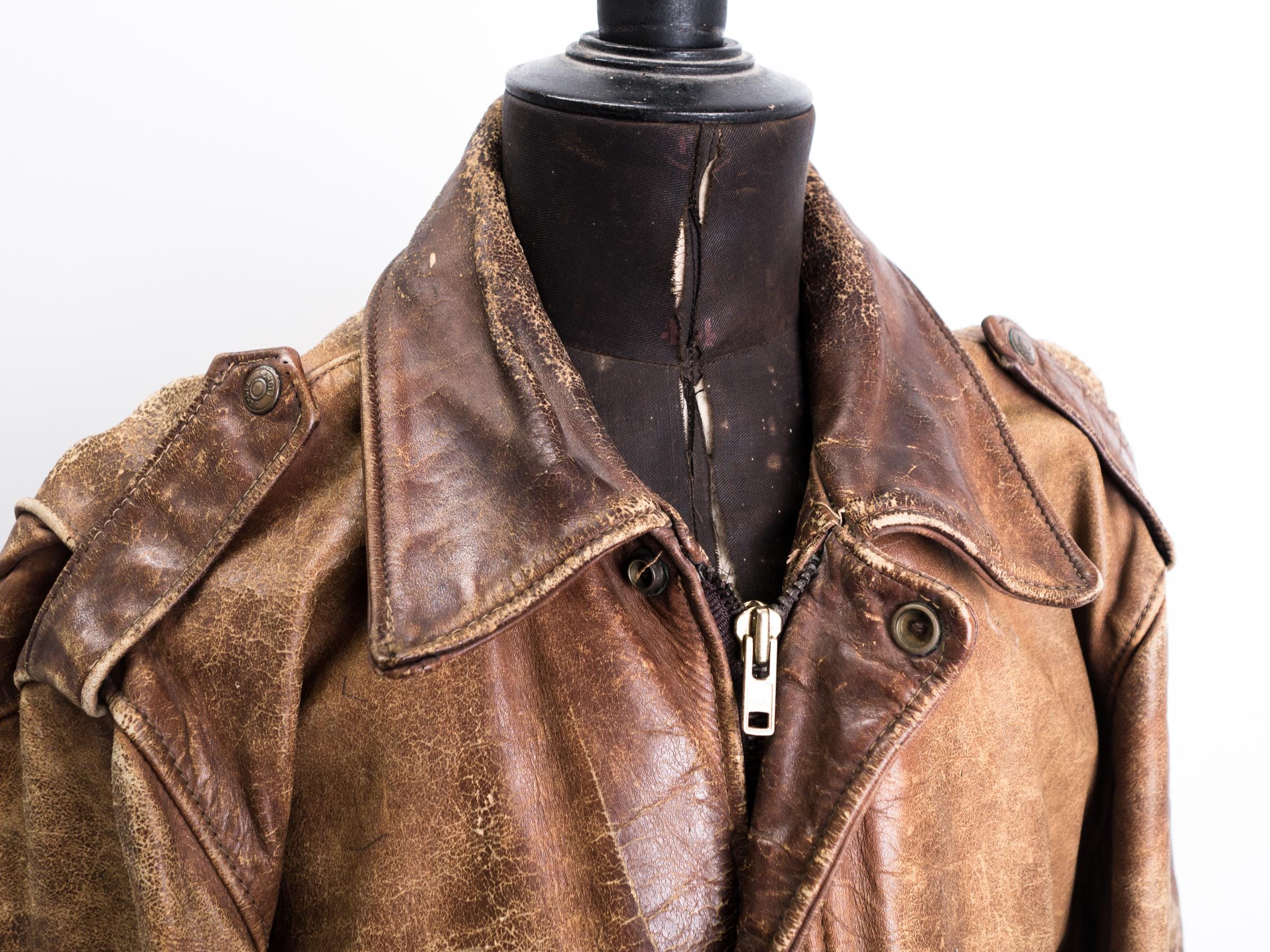 メンズ 80s〜90s schott A-2 real leather flight