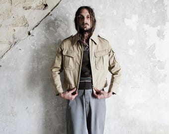 French Cyclist Style Work Jacket, XXL - Etsy