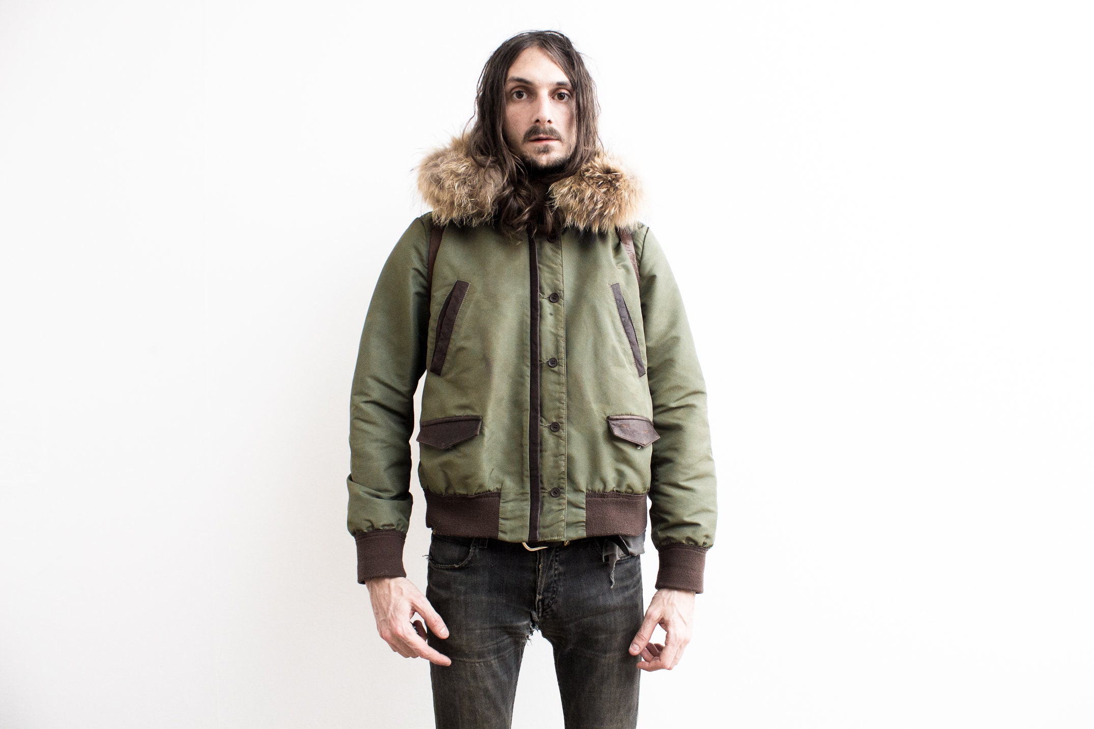 Cropped Hooded Bomber - Men - Ready-to-Wear