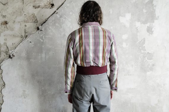 Veste longue KAPPA vintage des années 90 coupe-vent taille M-L / pull