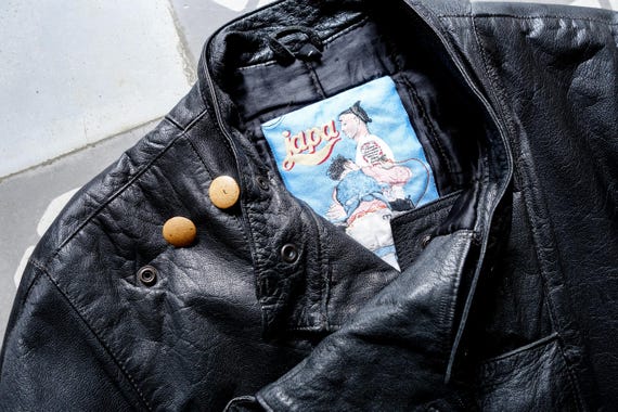 RARE JAPA Swedish Motorcycle Jacket 1980s . Rare Biker