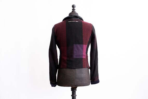 Marithé Francois De Girbaud Patchwork Blazer Jack… - image 2