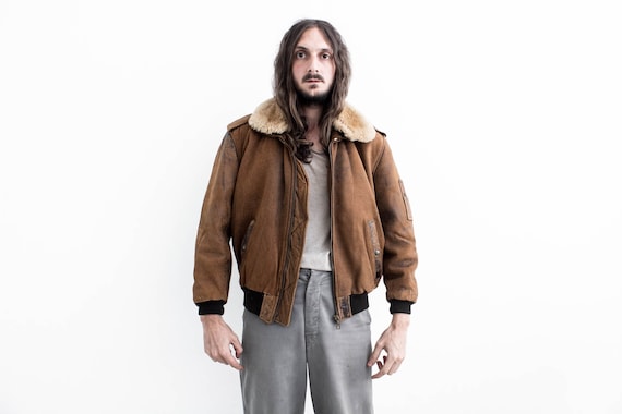 CHARLES CHEVIGNON Flight Bomber Jacket 1980s Etsy Canada