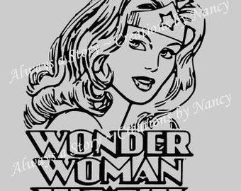 Wonder Woman,  Instant Pot, Appliances, Auto, Window, Laptop, etc. Vinyl Decals