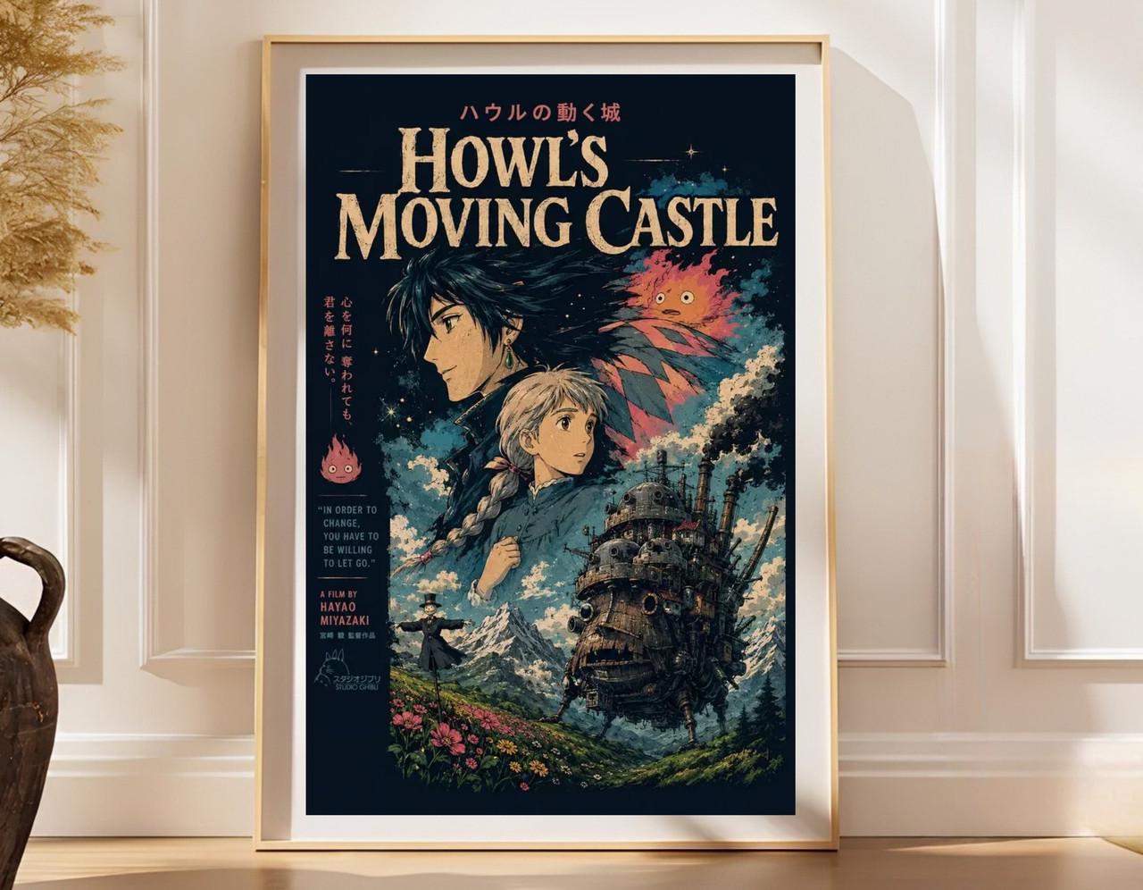 Howls Moving Castle Frame - Etsy