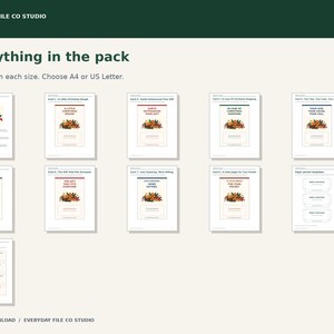 Printable Christmas Money Gift Cards, 8 Funny Cash Card Designs with Paper Pockets and Gift Tags, A4 & Letter PDF