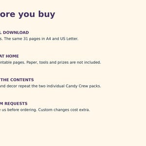 Trunk or Treat Printable Bundle, 5 Games, Candy Crew Signs and Banner (PDF)
