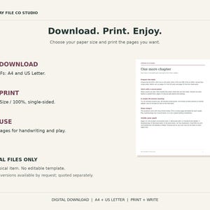 Book Club Printable Kit, 18 Discussion Cards, Reading Bingo, Voting Ballot and Bookmarks, PDF Download