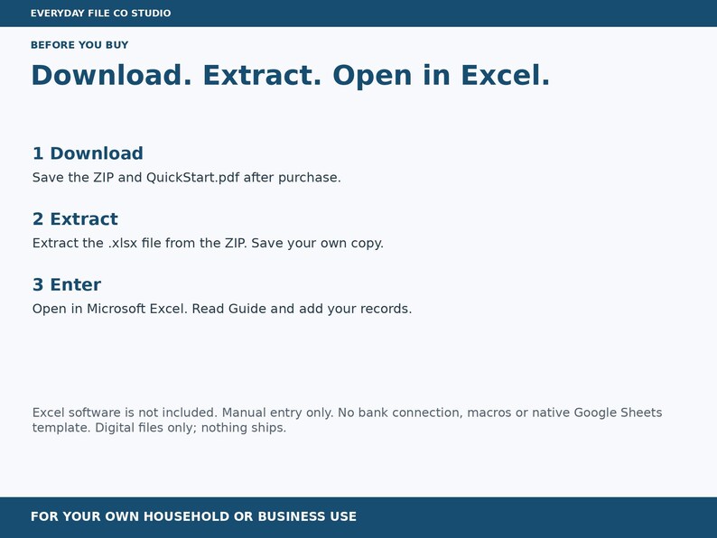 Online Seller Profit Tracker Excel Spreadsheet, Order Costs, Fees and Monthly Dashboard