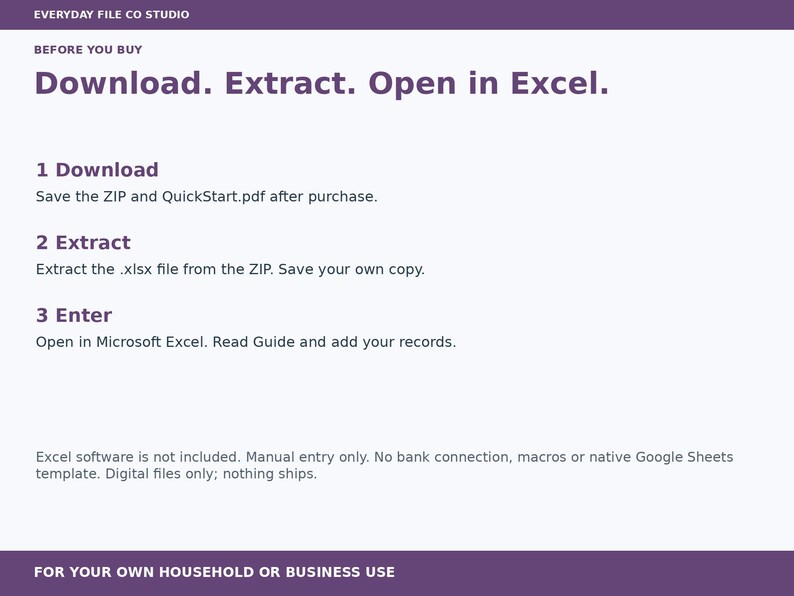 Household Budget Excel Spreadsheet, Monthly Income and Expense Tracker with Spending Plan