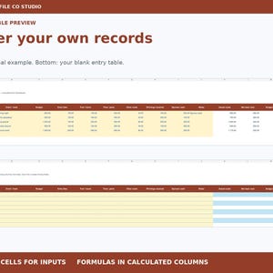 Race Team Budget Excel Spreadsheet, Racing Expenses, Winnings and Sponsor Cash Tracker