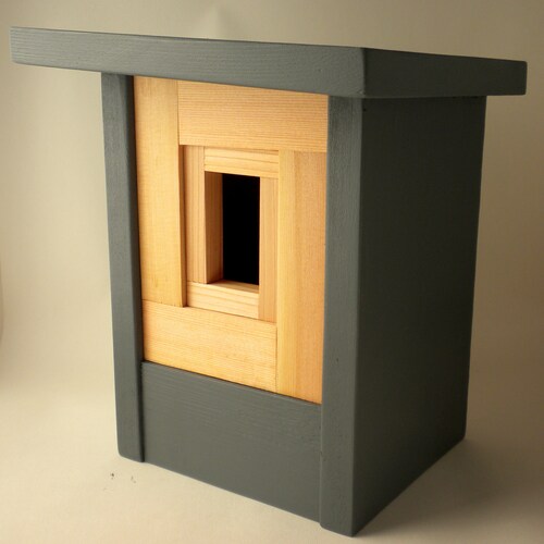 Modern Craftsman Birdhouse- The Camera Shutter