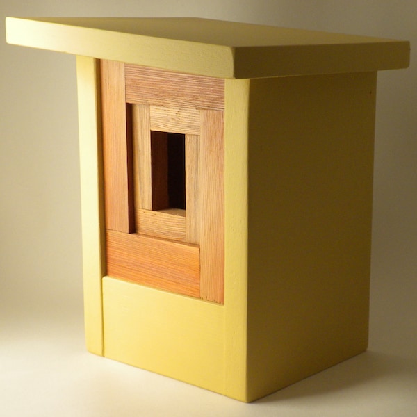 Craftsman Birdhouse, Modern- The Camera Shutter