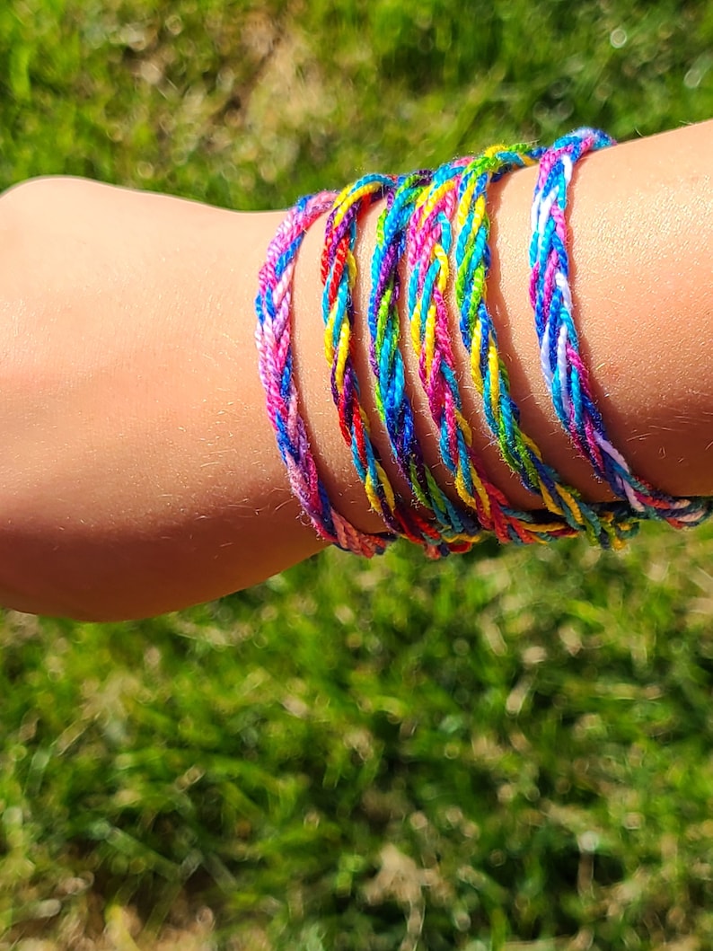 Colorful Friendship Bracelets Pack Bulk Friendship Bracelets Etsy