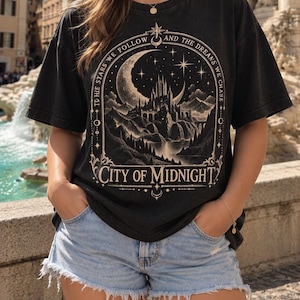 City of Midnight Shirt, Night Court Shirt, City of Starlight, Romantasy Shirt, Fantasy Book Shirt, Celestial Tee