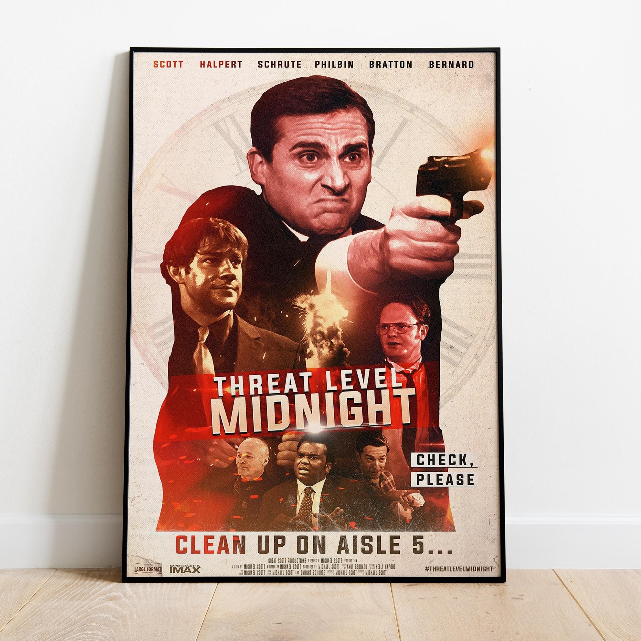 Threat Level Midnight Poster - Etsy
