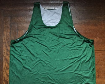 vintage russell athletic reversible mesh jersey tank men&#39;s size XL deadstock NWT