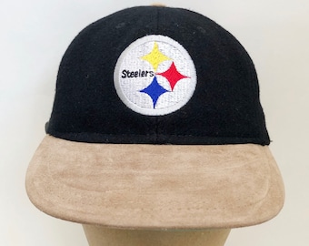 vintage pittsburgh steelers strapback hat american needle adult OSFA deadstock NWT 90s