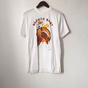 vintage bronco bart simpson t-shirt mens size large deadstock NWOT 90s made in USA single stitch