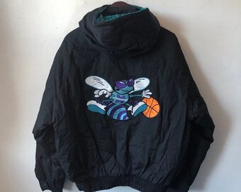 90's starter jackets charlotte hornets