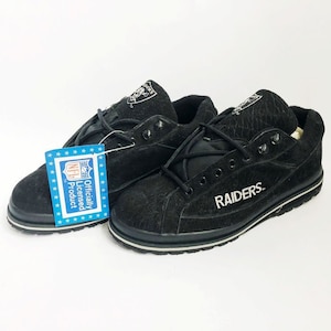 vintage LA Raiders Eastport Sneakers Herren Gr. 8 deadstock NWOB 90s