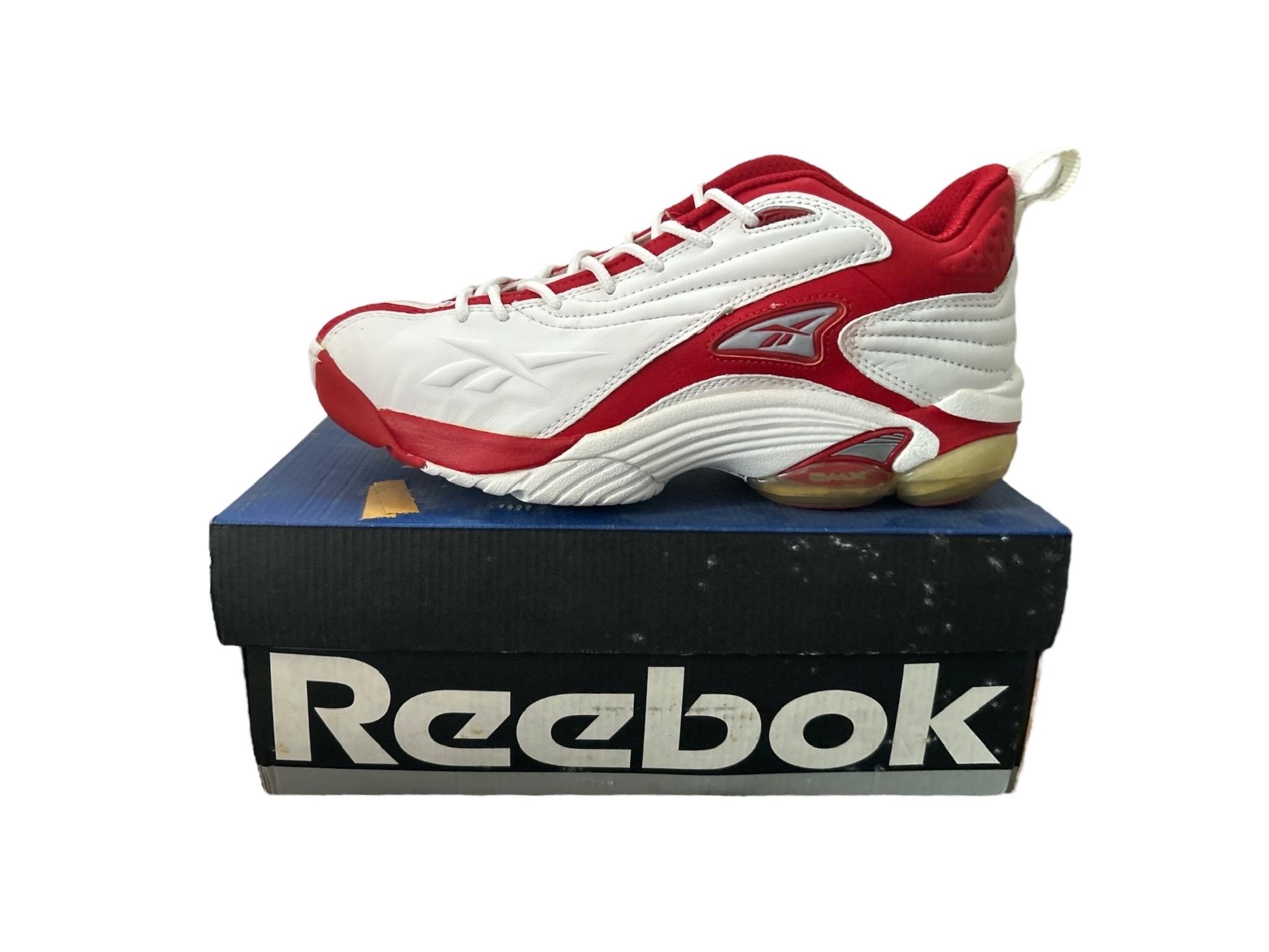 Vintage Reebok Team Zone DMX 6 Basketball Shoes Mens Size 8