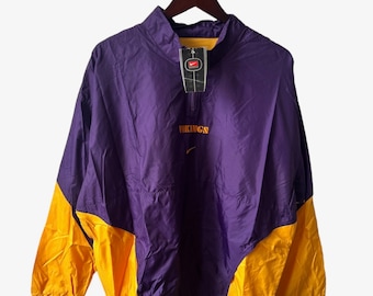 vintage nike team sports minnesota vikings windbreaker jacket mens size large deadstock NWT 90s