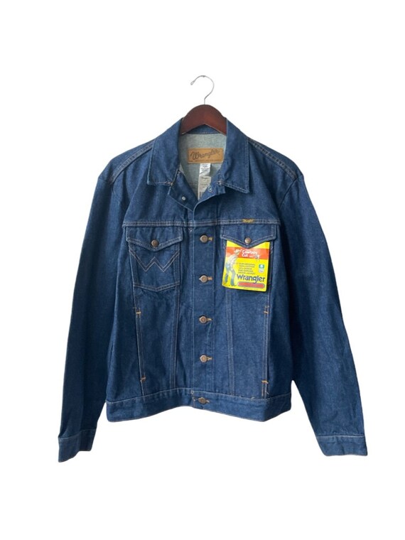 wrangler cowboy cut denim jacket