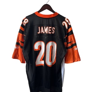 vintage reebok tory james cincinnati bengals jersey mens size XL deadstock NWT 00s