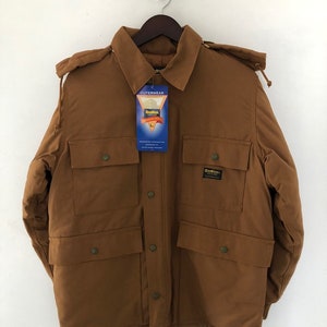 vintage oshkosh barn jacket chore coat mens size small deadstock NWT 90s NOS