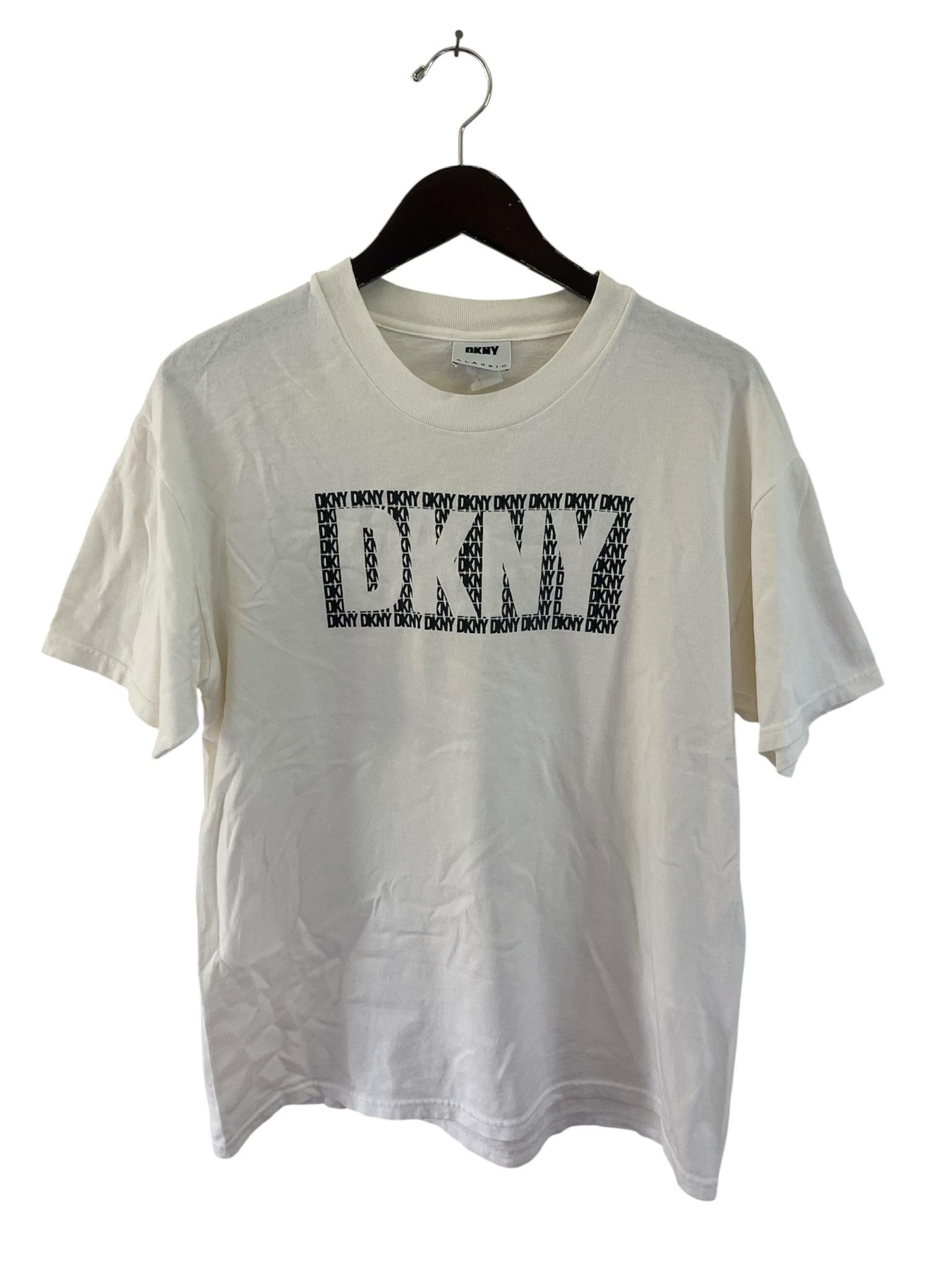 Vintage DKNY Graphic Tee T-shirt Mens OSFM 90s GUC - Etsy
