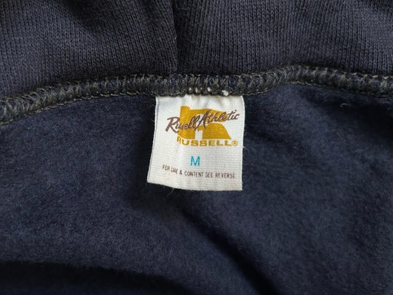 vintage russell athletic gold tag zip hoodie jack… - image 4