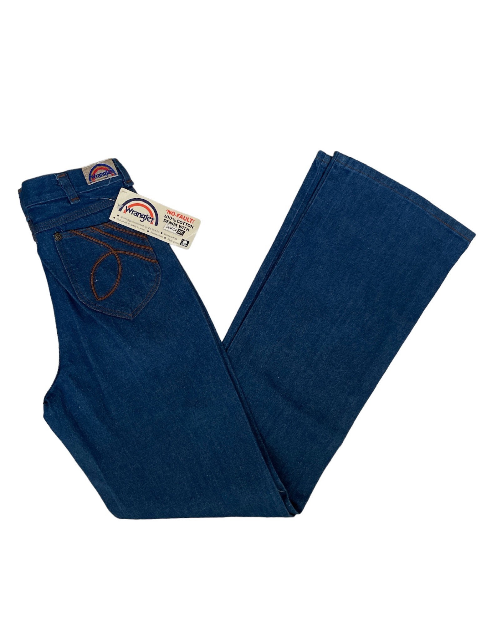 Vintage Wrangler Friar Tuck Boot Flare Jeans Size 30x34 - Etsy Sweden