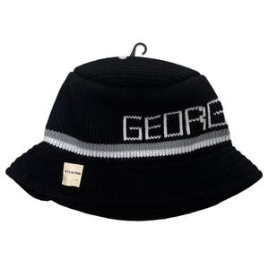 vintage georgetown hoyas knit bucket hat cap adult OSFA deadstock NWT 80s made in USA