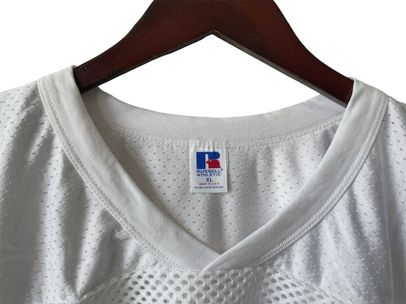 Vintage Russell Athletic Mesh Shimmel Half Top Shirt Youth