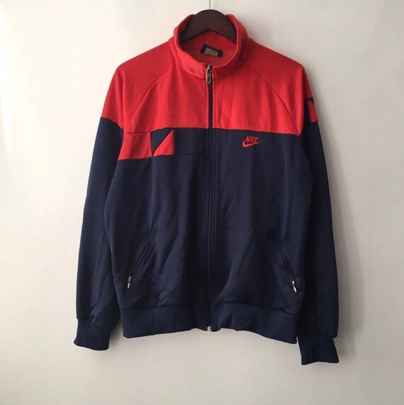 chaquetas nike vintage azul