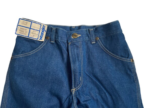 vintage wrangler bandolero straight leg jeans siz… - image 6