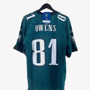 vintage reebok terrell owens philadelphia eagles jersey mens size small deadstock NWT 00s y2k