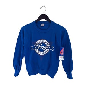 vintage PONY crewneck sweatshirt mens size small deadstock NWT 80s made in USA