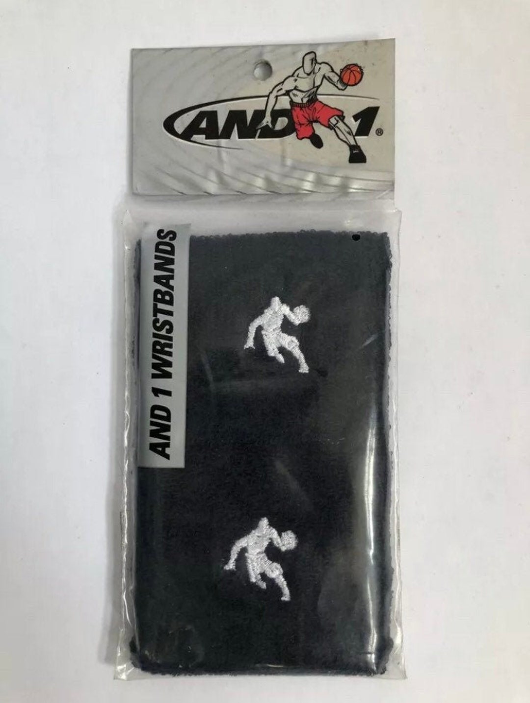 Vintage AND1 Wristbands Sweatbands Adult OSFA Deadstock NIP 00s NOS Two