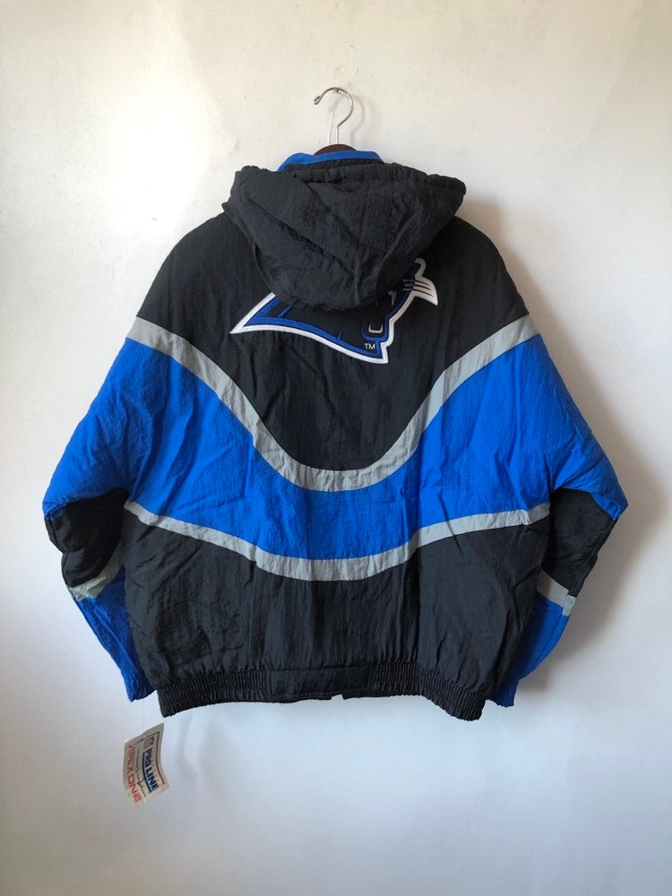 90s APEX NFL Carolina Panthers ナイロンジャケット 90's Carolina Panthers Apex One NFL Heavyweight Jacket Size XL
