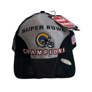 vintage PUMA st louis rams hat adult OSFA deadstock NWT 2000 super bowl champs
