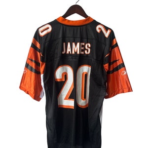 vintage reebok tory james cincinnati bengals jersey mens size large deadstock NWT 00s