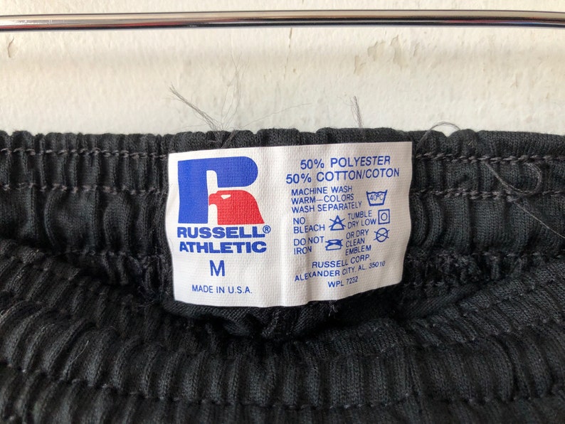 Pantalones cortos sanitarios deportivos Russell vintage para hombre, talla M, nuevos sin etiquetas, de los años 90, fabricados en EE. UU. imagen 2