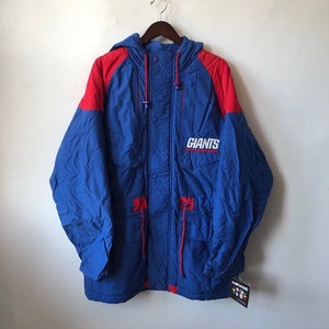 vintage new york giants mirage first string jacket coat mens size XXL deadstock NWT 1991