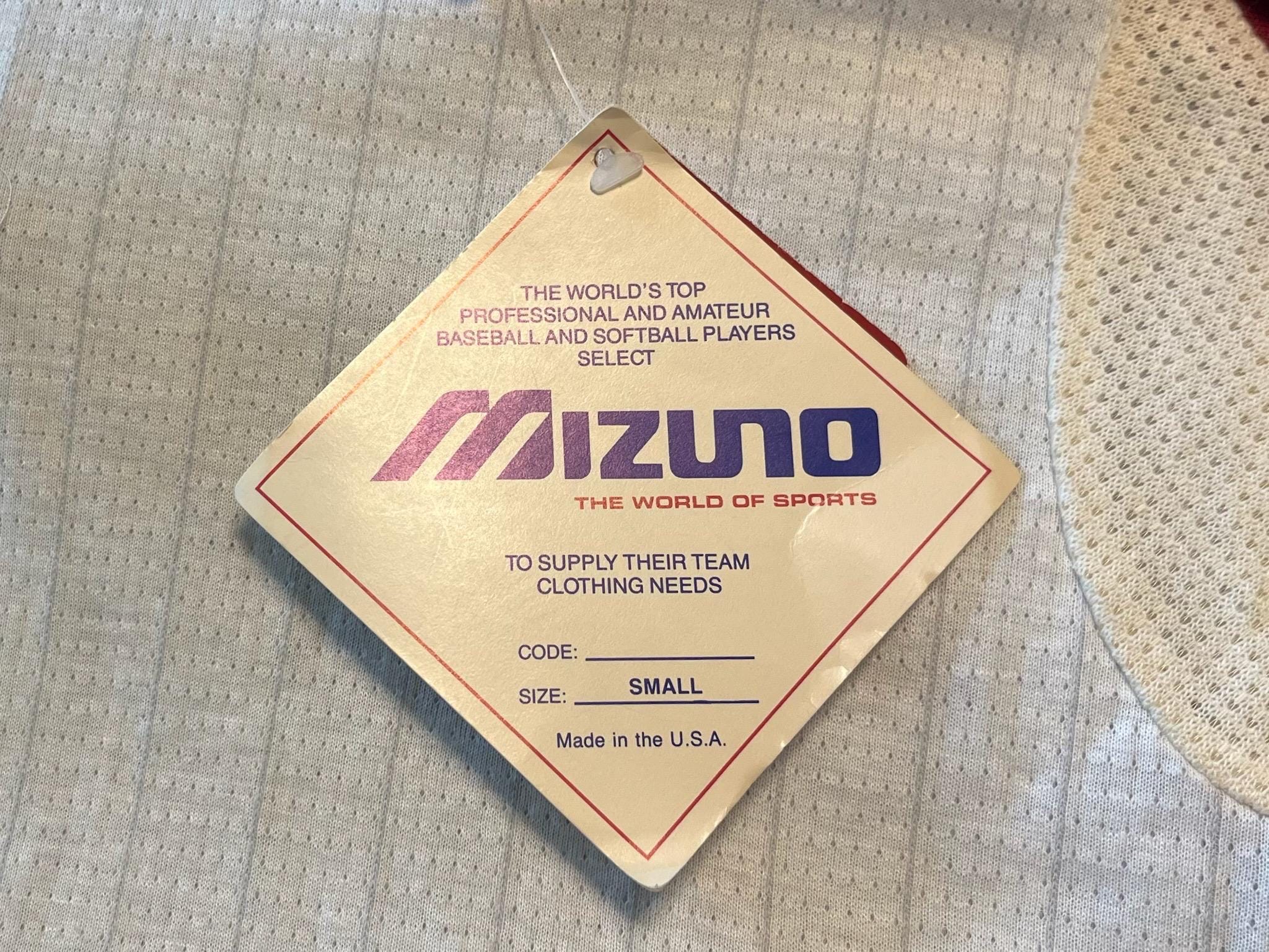 Vintage Mizuno Baseball Shirt Mens Size Small Deadstock NWT