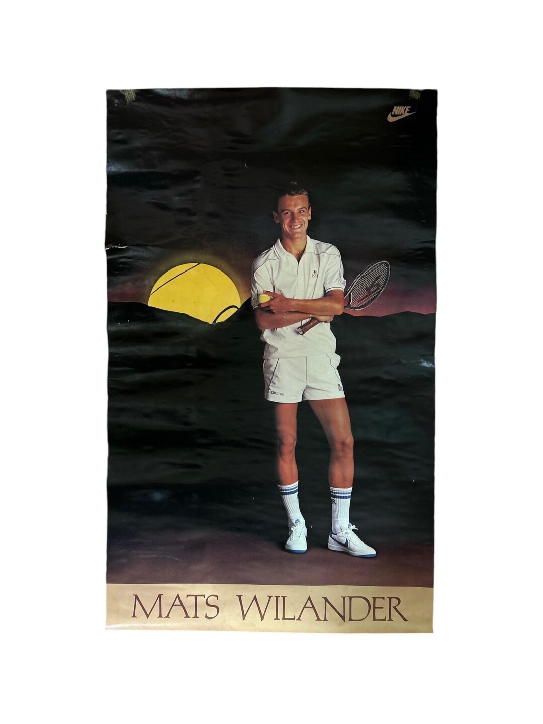 Raquette De Tennis Vintage Rossignol Mats Wilander 200 SR