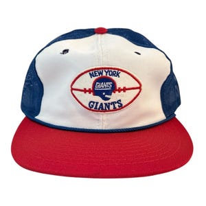 vintage new era new york giants sports specialties trucker snapback hat cap adult OSFM deadstock NWOT 80s