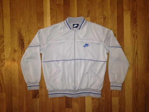 chaquetas nike vintage hombre azul