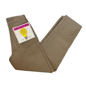 vintage lee utilities khaki jeans mens size 30x30 deadstock NWT 90s made in USA